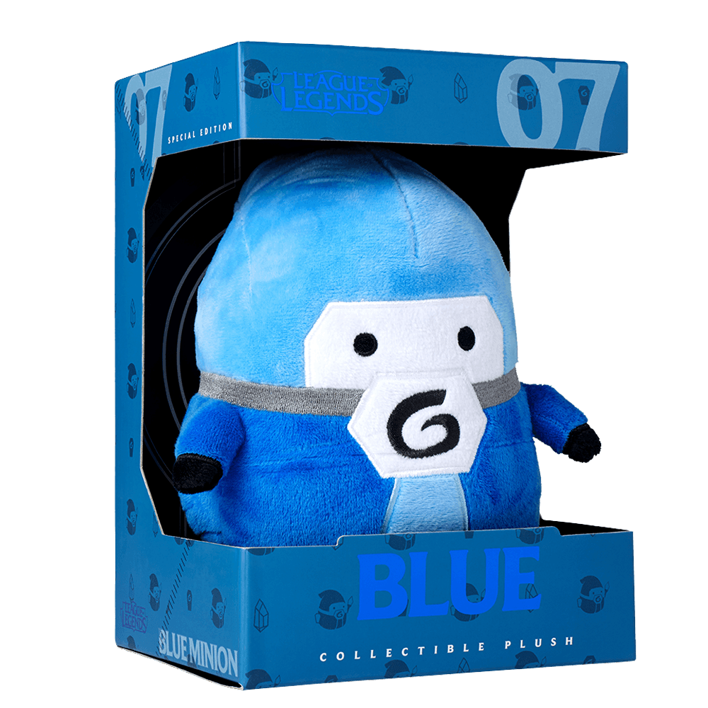 Blue Minion Collectible Plush — Riot Games