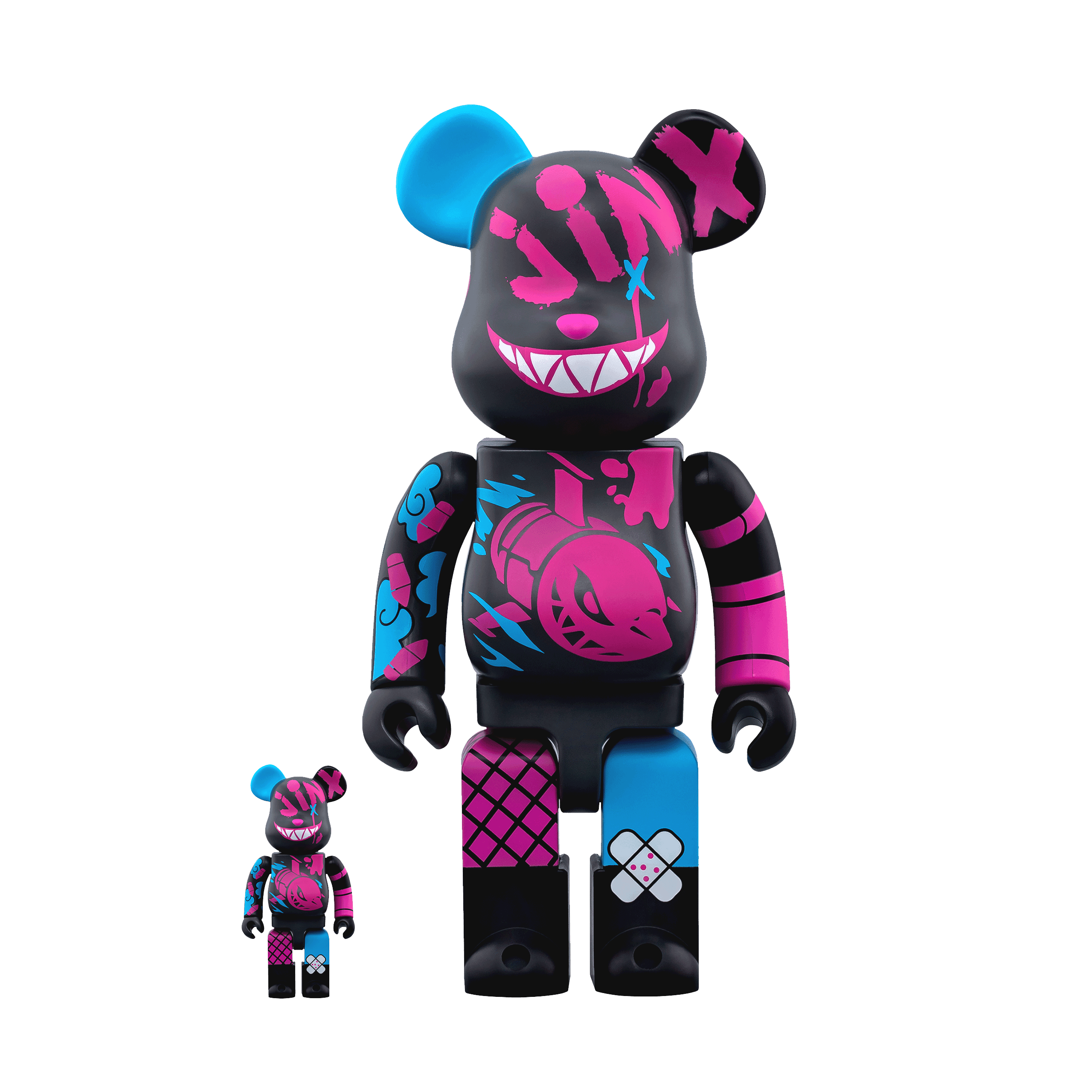 BE@RBRICK Jinx 100% & 400%