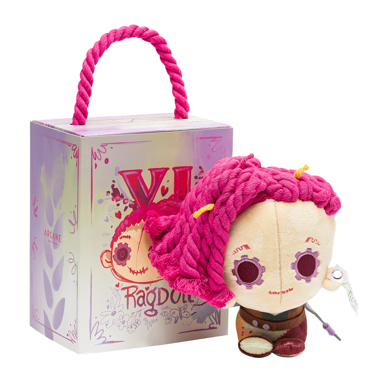 Arcane Vi Ragdoll Plush