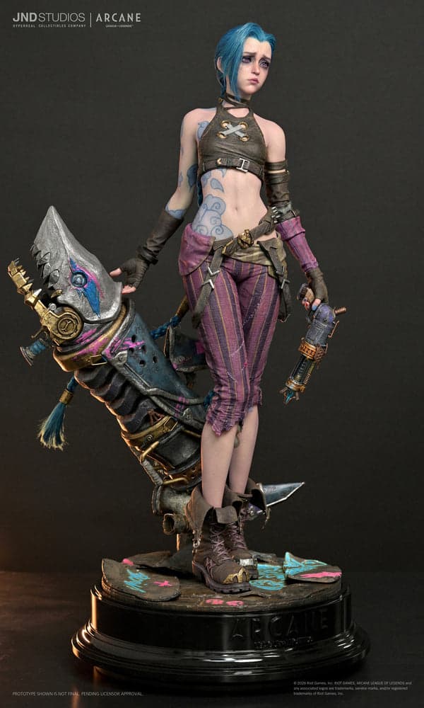 Arcane - Jinx 1/3 Scale Hyper-Real Statue (HMS-028)