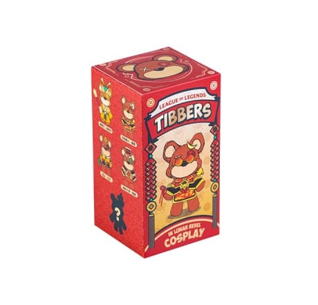 Lunar Revel Series Tibbers Plush Keychain Blind Box