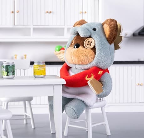 Tibbers Onesie Series Plush Keychain Blind Box
