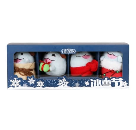 Poro Mini Plush Festival Edition (Set of 4)