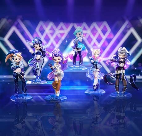 Riot x Pop Mart K/DA ALL OUT Series Figure Blind Box
