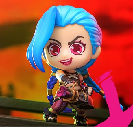 Hot Toys x Arcane Jinx Collectible Mini Figure