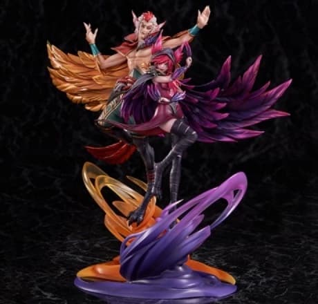 HobbyMax x League of Legends — Rakan and Xayah 1/7 Scale Statue