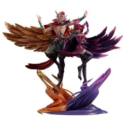 HobbyMax x League of Legends — Rakan and Xayah 1/7 Scale Statue