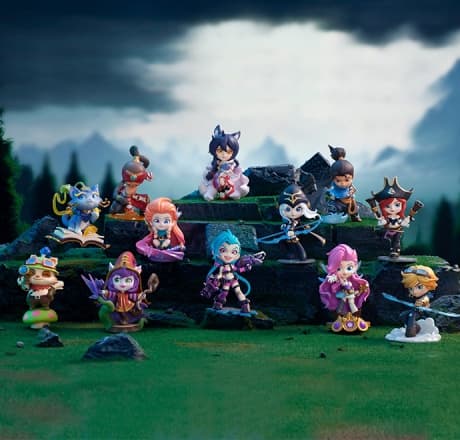 Riot x Pop Mart Classic Champions Series Mini Figure Blind Box