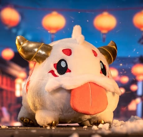 Lunar New Year Poro Plush