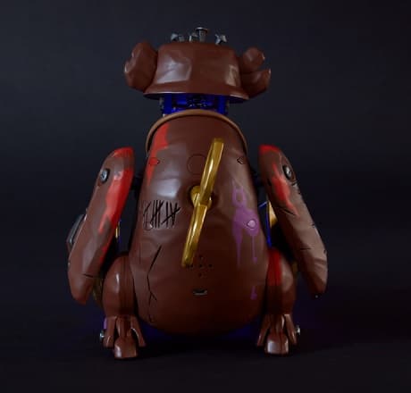 Arcane Clockwork Monkey Figure
