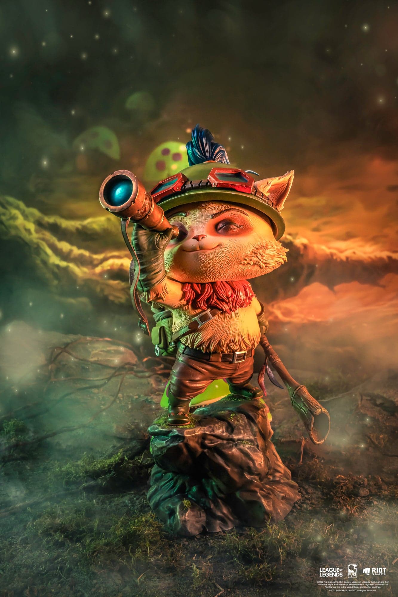 League of Legends Teemo 1/4 Scale Statue Exclusive Edition — PureArts, 2022