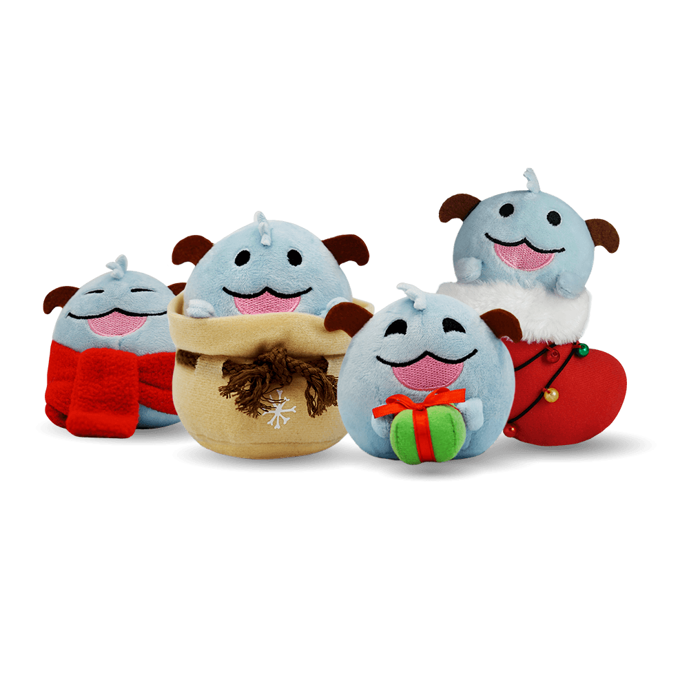 Mini Holiday Poro 4-Pack
