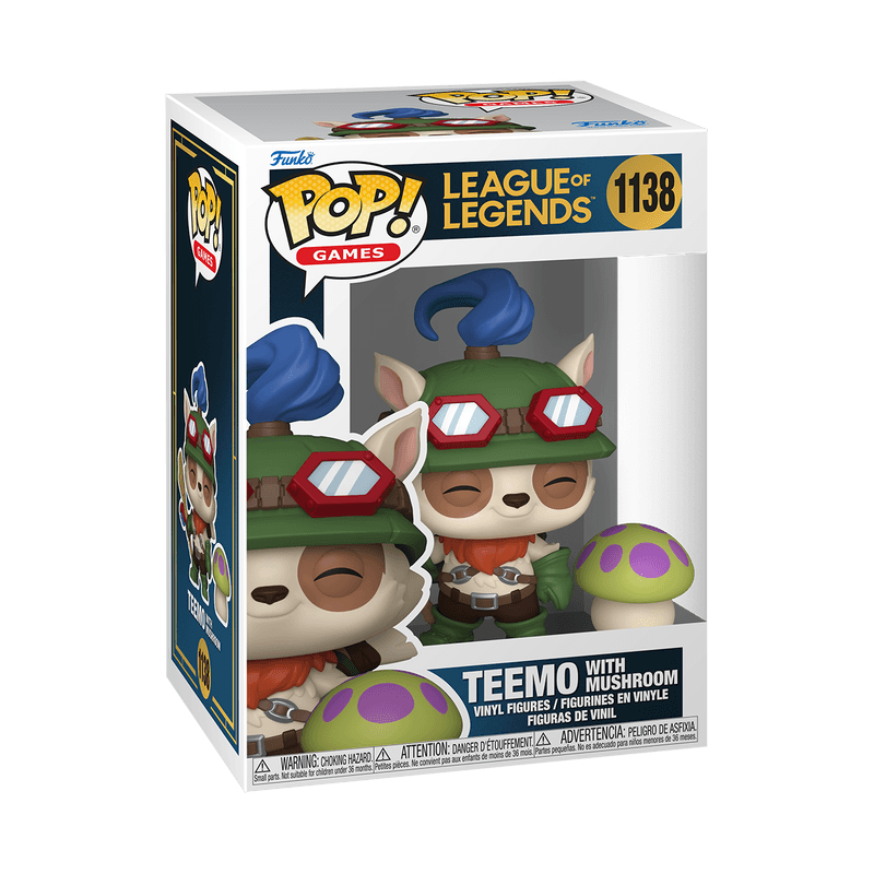 Pop! & Buddy Teemo with Mushroom