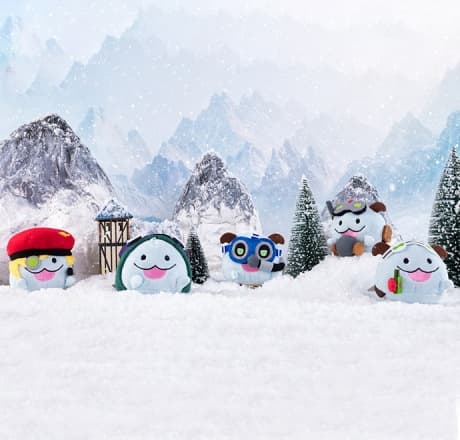 Omega Squad Poro Mini Plush Set