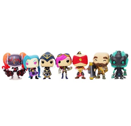 Funko POP! League of Legends Collaboration Family Set (7-Pack)