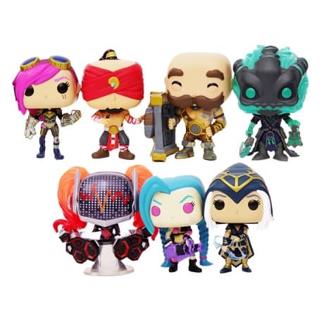 Funko POP! League of Legends Collaboration Family Set (7-Pack)