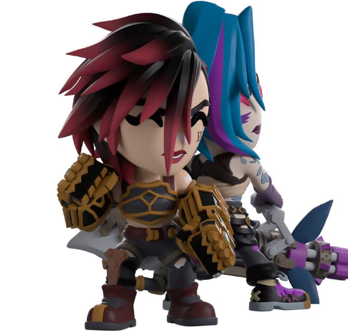 Arcane Vi and Jinx Figure Set